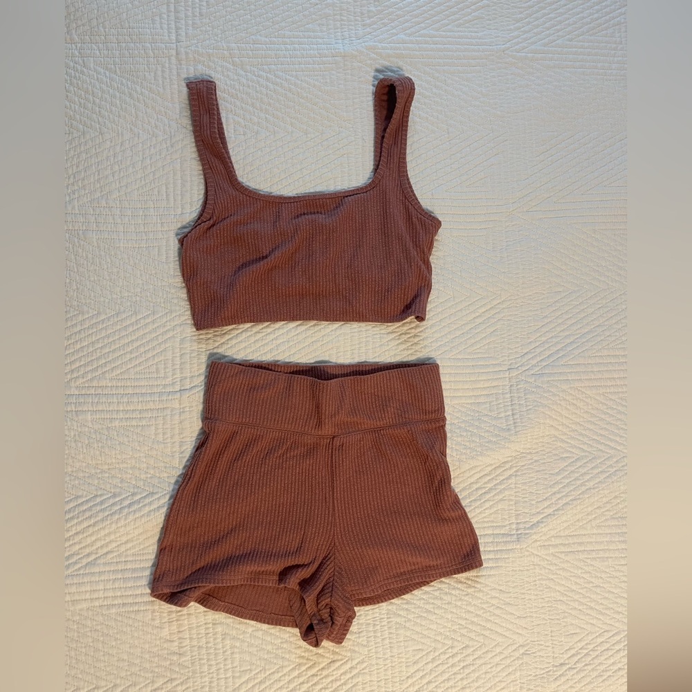 Abercrombie pajama/lounge short set